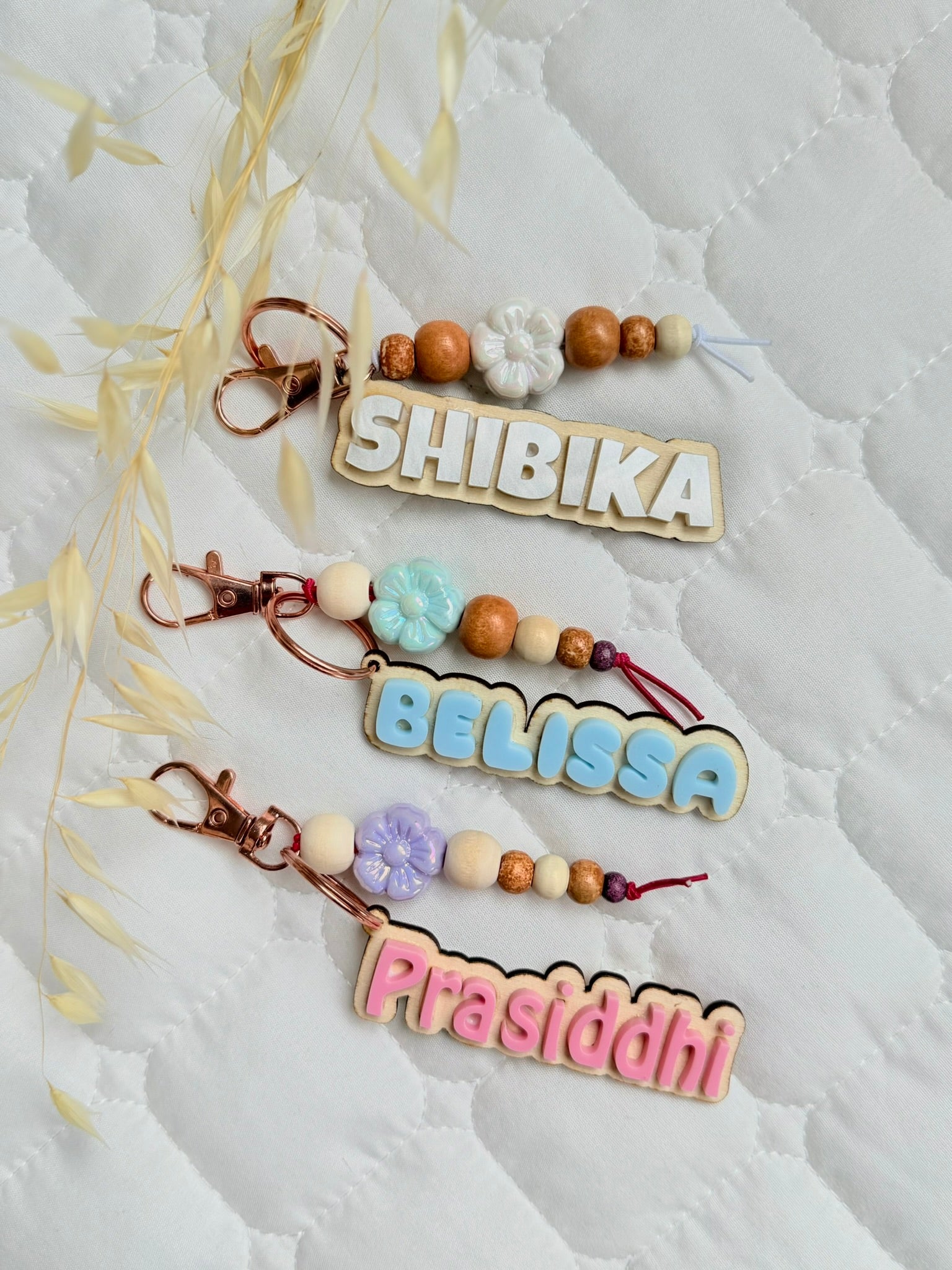 Personalized Name Keychains